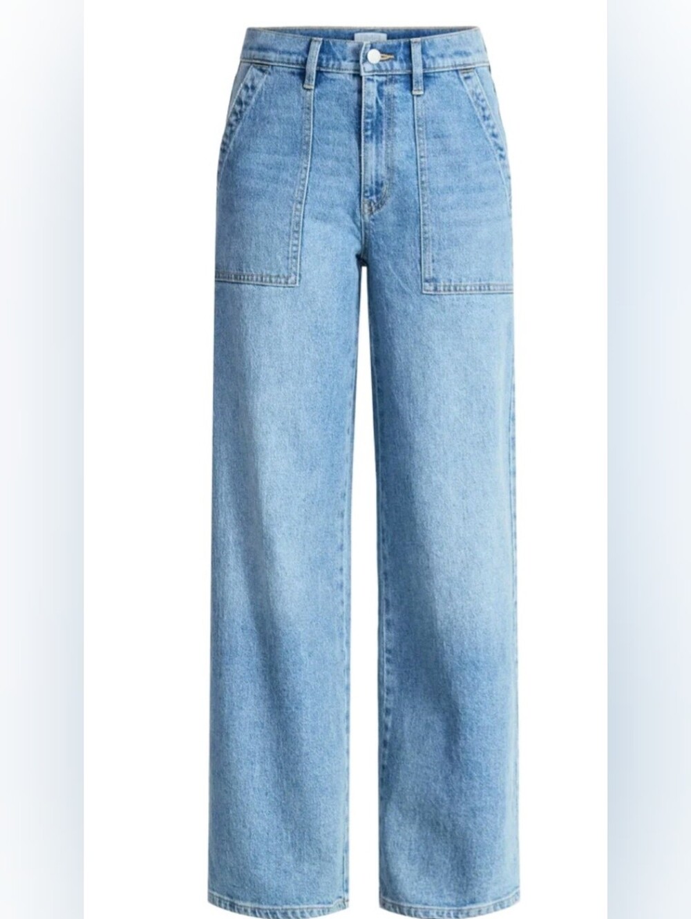 Time and Tru Women's Blue Wide Leg Flare Jeans